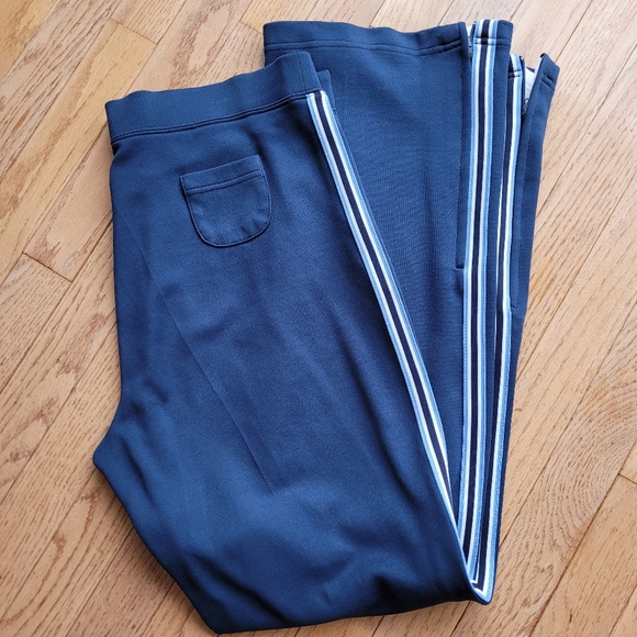 Izod Movement Blue Striped Track Suit Women M - Picture 6 of 15